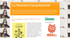 Desktop Screenshot of larealidadestupefaciente.com